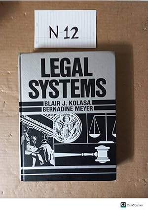 Legal Systems By Blair Kolasa And Bernadine Meyer