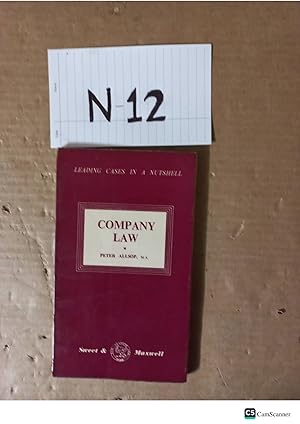 Company Law By Peter Allsop