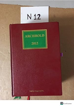 Archbold Criminal Pleading Evidence And Practice 2012