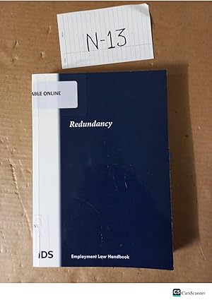 IDS Redundancy 2016 Employment Law Handbook