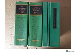 The Civil Court Practice 2013 Vol 1, 2 With supplements