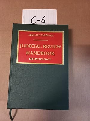 Judicial Review Handbook 2nd Ed By Michael Fordham