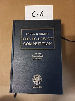 The EC Law Of The Competition By Faull And Nikpay