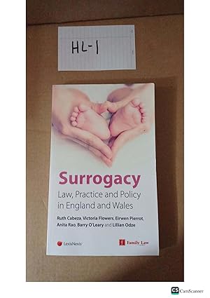 Surrogacy Law, Practice And Policy In England And Wales By Cabeza And Odze
