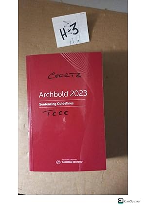 Archbold 2023 Sentencing Guidelines