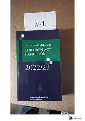 Hershman And McFarlane Children Act Handbook 2022/23