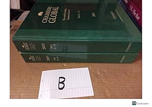 Chambers Global The World's Leading Business Lawyers 2015 Vol 1 And 2 A-Z...