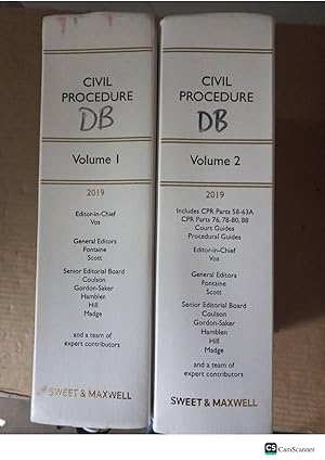 CIVIL PROCEDURE Volume 1 & 2 and Supplement Books Q & A Book Edition...
