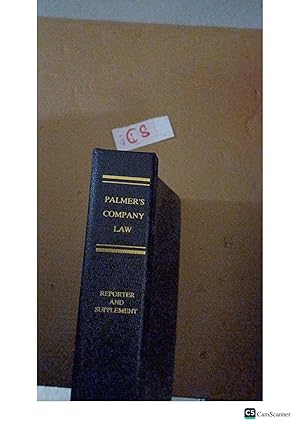 Palmer's Company Law Reporter And Supplement