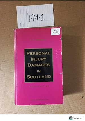 Personal Injury Damages In Scotland 3rd Ed