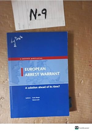 European Arrest Warrant By Susie Alegre