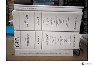 Civil Procedure 2019 Vol 1, 2 The White Book Service With Supplements And Questions...