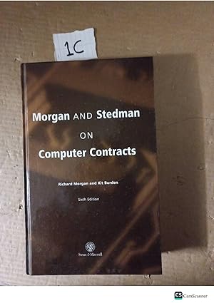 Morgan And Stedman On Computer Contracts 6th Ed