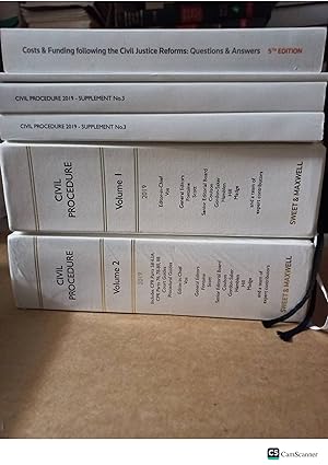 Civil Procedure 2019 Vol 1 And 2 With Supplements And Questions Answers Full...