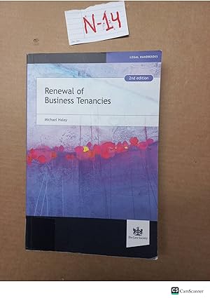 Renewal Of Business Tenancies 2nd Ed By Michael Haley