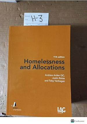 Homelessness And Allocations 11th Ed By Arden And Bates