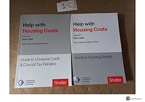 Help With Housing Costs: Volume 1 Guide To Universal Credit & Council Tax...