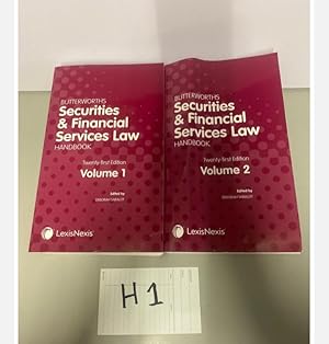 Butterworths Securities and Financial Services Law Handbook 2020 by Deborah...