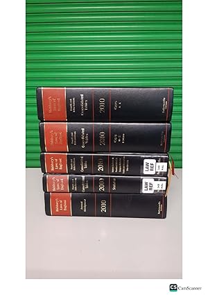Halsbury's Law of England looseleaf full set of fourth and fifth Editions...