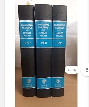 PROFESSIONAL NEGLIGENCE AND LIABILITY REPORTS 1996, 1997, 1998