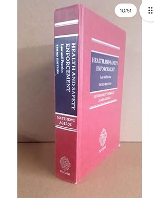 HEALTH AND SAFETY ENFORCEMENT Law and Practice THIRD EDITION MATTHEWS AGEROS