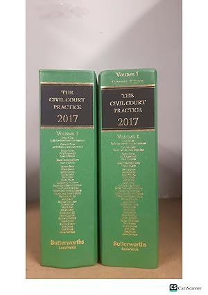 THE CIVIL COURT PRACTICE 2017 Volume 1 & Volume 2