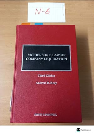 McPherson & Keay Law of Company Liquidation 3rd ed
