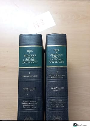 Law of Landlord and Tenant 17th edition vol 1, 2 by Hill and Redman
