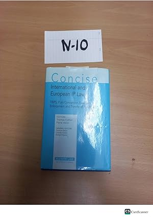 Concise International and European IP Law by Thomas Cottier