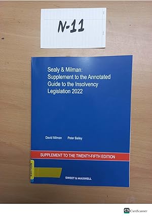 Annotated Guide To Insolvency Legislation 2022 Supplement To The 25th Ed By...