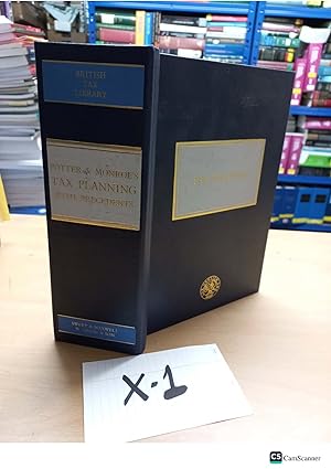 Tax Planning With Precedents Looseleaf By Potter And Monroe