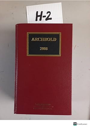 Archbold Criminal Pleading, Evidence And Practice 2008