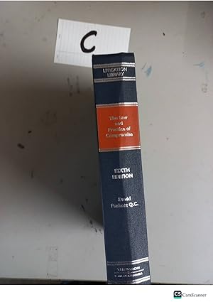 The Law and Practice of Compromise 6th Edition By David Foskett