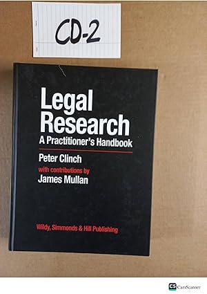 Legel Research A Practioner's Guide by Clinch and Mullan