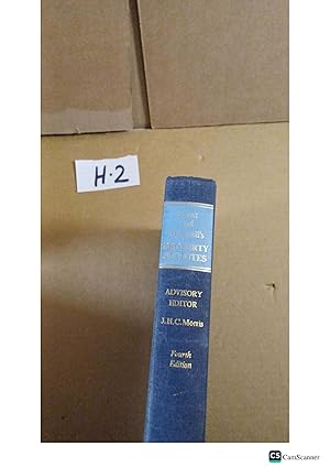 Sweet And Maxwell's Property Statutes 1982 4th Ed By J H C Morris
