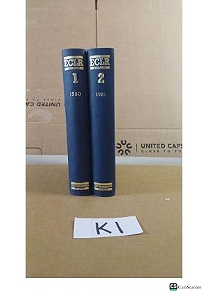 European Competition Law Review (ECLR) 1980-81 Vol 1 And 2