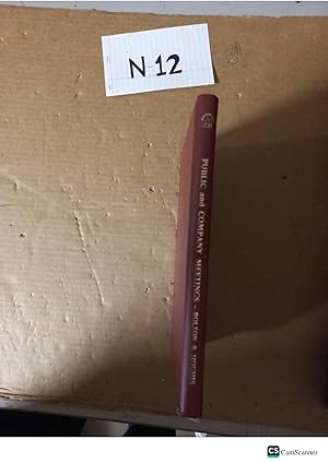 Public And Company Meetings By Bolton And Hughes