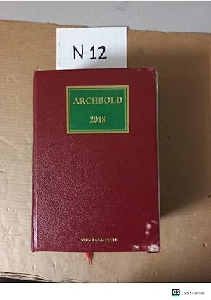 Archbold Criminal Pleading Evidence And Practice 2018
