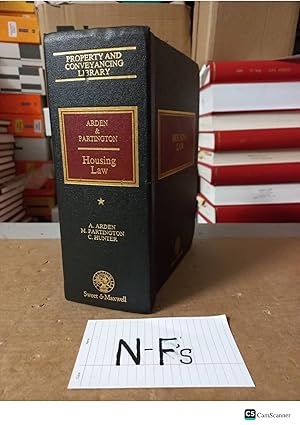 Housing Law Looseleaf Vol By Arden,Partington And Hunter