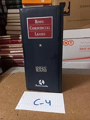 Ross: Commercial Leases Looseleaf Vol 1