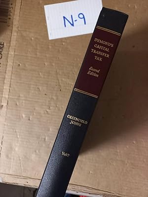 Dymond's Capital Transfer Tax 2nd Ed By Greenfield And Johns