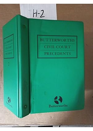 Butterworths Civil Court Precedents Looseleaf