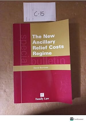 The New Ancillary Relief Costs Regime By David Burrows