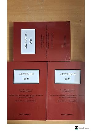 Archbold Criminal Pleading Evidence And Practice 2023 3 Supplements Updated...