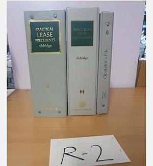 Practical Lease Precedents by Aldridge Volume 1, 2 and operators file Looseleafs
