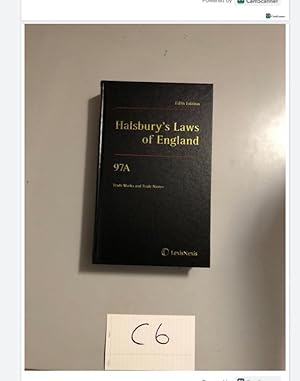 Fifth Edition Halsbury's Laws of England 97A Trade Marks and Trade Names:
