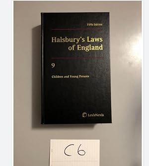 Fifth Edition Halsbury's Laws of England 9