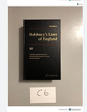 Filth Edition Halsbury's Laws of England 80 Perpetuities and Accumulations...
