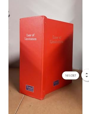 Law of Limitation Looseleaf By David di Mambro Updated till 2018
