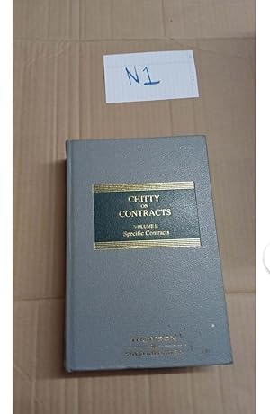 CHITTY ON CONTRACTS Specific Contracts Twenty Ninth Edition
